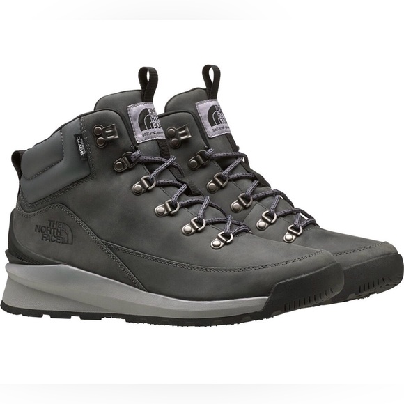 The North Face Back-To-Berkeley Leather Waterproof Hiking Boot Men's 13 Grey
